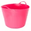 Red Gorilla Tub Flexi Large 38 Litres in Pink